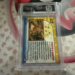 1999 Topps Pokemon Movie Edition Pikachus Vacation Psa 9 Mint - Image 2