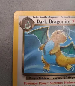 Dark Dragonite 22/82 Team Rocket Regular LP Vintage Pokemon TCG - Image 3
