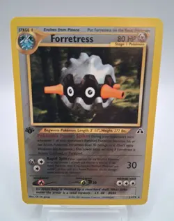 Forretress 21/75 Neo Discovery Regular LP+ Vintage Pokemon TCG - Image 1