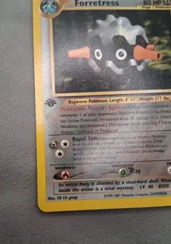 Forretress 21/75 Neo Discovery Regular LP+ Vintage Pokemon TCG - Image 3