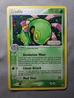 Cradily #3/92 Legend Maker Reverse Holo Stamped Pokemon TCG 2006 LP+ - Image 1