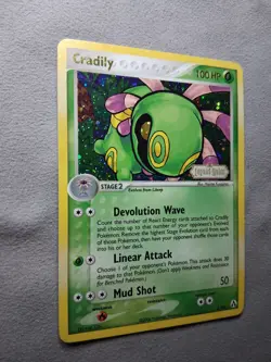 Cradily #3/92 Legend Maker Reverse Holo Stamped Pokemon TCG 2006 LP+ - Image 3