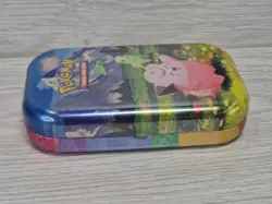 Pokemon TCG Ascended Heroes Mini Tin BRAND NEW SEALED Clefairy Chikorita Artwork - Image 3