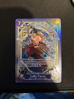 One Piece Card Game Luffy-Tarou ST18-005 SP Super Rare - Image 1