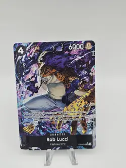 Rob Lucci Alt Art OP15 EB04-048 One Piece Egghead Crisis English - Image 1