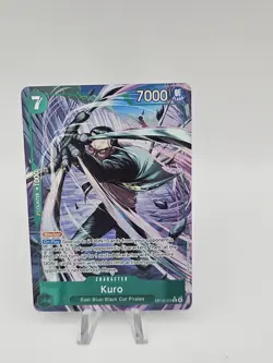 ONE PIECE Kuro (Alt Art) OP15-025 R Adventure on KAMI's Island ENGLISH OP15 - Image 1