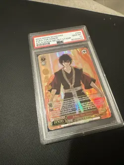 Weiss Schwarz Zuko: For Honor Avatar: PSA 10 ATLA/WX04-049SEC Secret - Image 2