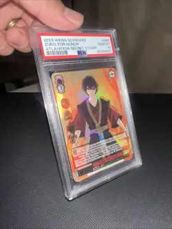 Weiss Schwarz Zuko: For Honor Avatar: PSA 10 ATLA/WX04-049SEC Secret - Image 5