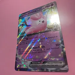 Lillie's Clefairy ex 076/217 NM Holo Double Rare Ascended Heroe Pokemon Card TCG - Image 5