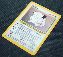 Clefairy 5/102 Holo Rare Unlimited Base Set 1999 - Pokemon Card TCG (Excellent) - Image 5