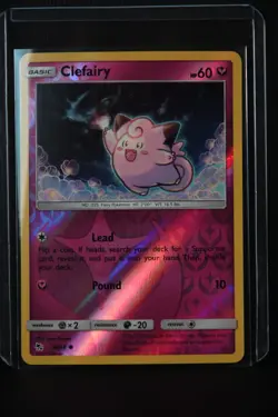 Clefairy 38/68 Hidden Fates 2019 Reverse Holo Foil Rare Pokemon TCG Card - NM - Image 4