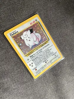 Pokemon TCG Clefairy Holo Rare Card Base Set, 5/102, Unlimited - Image 2