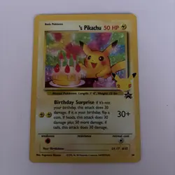 Pokemon Pikachu TCG Celebrations 25th Anniversary Birthday Promo Card - Image 1