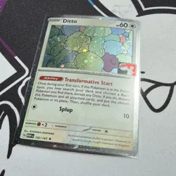Ditto 132/165 Prize Pack Series Cards Rare Holo Basic - Image 1