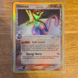 Mewtwo EX Delta Species 12/113 - Holo Pokemon Card - Image 1