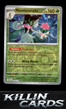 Reverse Holofoil Meowscarada 018/159 Pokemon Rare SV09: Journey Together Card NM - Image 1