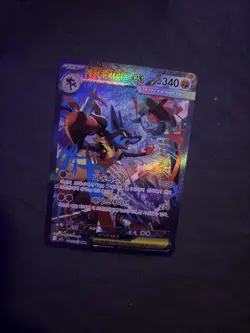 Mega Brave Mega Lucario ex 088/063 SAR m1L Korean Pokemon Card - Image 1