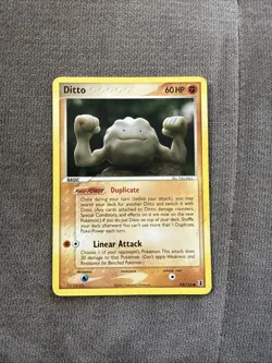 Pokemon TCG EX Delta Ditto (Geodude) Regular Common Card 62/113 - Image 1