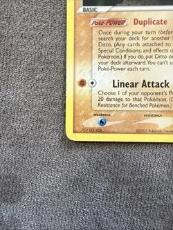 Pokemon TCG EX Delta Ditto (Geodude) Regular Common Card 62/113 - Image 5