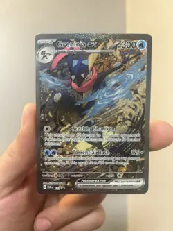 Pokemon Greninja EX Full Art Promo Holo 132 SVP Black Star 300 HP Card - Image 1