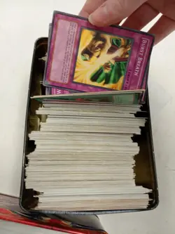 Large Yu-Gi-Oh Card Bundle 5Ds Tin Mixed Lot 200+ Cards - Preowned Collectable - Image 2
