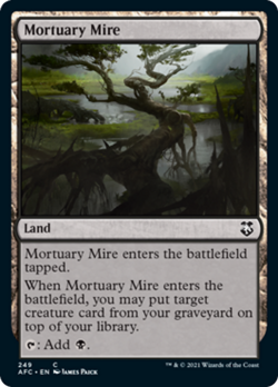 Mortuary Mire Adventures in the Forgotten Realms Commander NM CARD ABUGames - Image 1