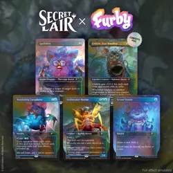 MTG Secret Lair Furby: The Oddbodies - Confetti Foil Edition - New/Sealed - Image 2