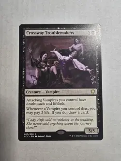 Crossway Troublemakers Commander: Innistrad: Crimson Vow Regular - Image 1