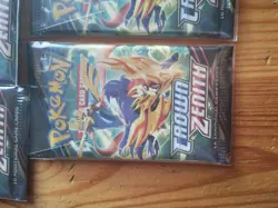 🔥 Lot de 5 Boosters Pokemon – Crown Zenith (EN) – Scelles & Authentiques 🔥 - Image 2
