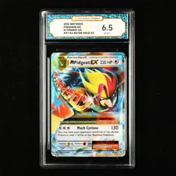 TQG 6.5 EX-MT+ 2016 Pokemon ENG Mpidgeot ex #XY-EV 65/108 Holo EX - Image 1