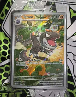 Pokemon TCG - Tyrunt Pokemon Center Stamp Promo MEP 070 Perfect Order *SEALED* - Image 2