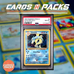 Carte Pokemon Leviator 6/102 Holo Set de base Edition 1 PSA 8 ✨ - Image 1