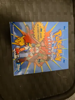 Pokemon Topps Series 2 Booster Box Sealed English 2000 - Image 1