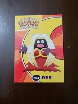 NM! 2000 Pokemon Danone Stadium #124 Jynx 22/40 Nintendo - Image 1