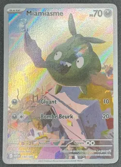 CARTE POKEMON MIAMIASME 140/086 🇫🇷 FR 🇫🇷 FLAMME BLANCHE - Image 1