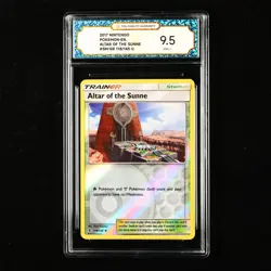 TQG 9.5 MINT+ 2017 Pokemon ENG Altar Of The Sunne #SM-GR 118/145 U - Image 1