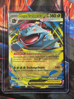 Pokemon Mega-Bisaflor ex MEG 003/132 DEUTSCH HOLO Karte K.P. Mega Entwicklung - Image 3