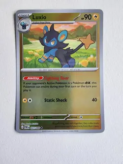 Luxio 027/088 Uncommon Perfect Order Pokemon Reverse Holo Near Mint - Image 1