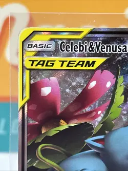 Celebi & Venusaur GX SM167 Black Star Promo Pokemon TCG SM Promos 2019 HP - Image 4