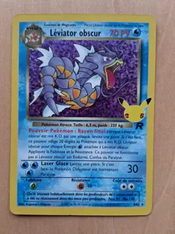 Carte Pokemon LEVIATOR OBSCUR HOLO 8/82 Celebrations 25 ans FR NEUF - Image 1