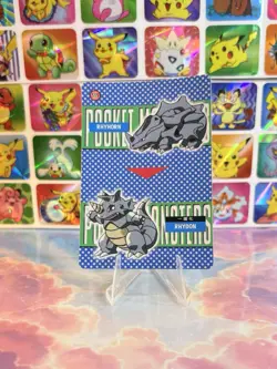 Pokemon Rattata Vintage Pocket Monsters Vending HOLO Prism Sticker 99 Nintendo - Image 3