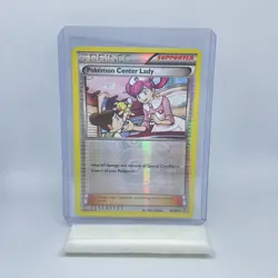 Pokemon TCG Pokemon Center Lady Generations 68/83 Reverse Holo Uncommon LP - Image 1