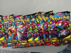 Lot of (15) Pokemon Mega Evolutions Packs - Image 1