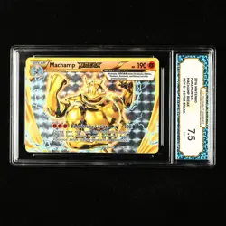 TQG 7.5 NM+ 2016 Pokemon ENG Machamp Break #XY-Ev 60/108 BREAK - Image 1
