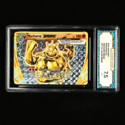 TQG 7.5 NM+ 2016 Pokemon ENG Machamp Break #XY-Ev 60/108 BREAK - Image 2