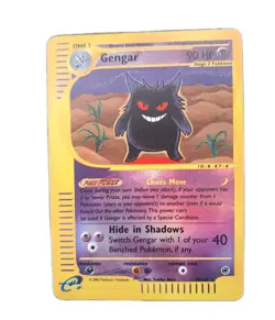 TCG POKEMON Card Carte GENGAR Ectoplasma REVERSE HOLO 48/165 2002 Vintage! - Image 1