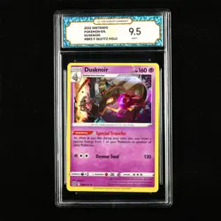 TQG 9.5 MINT+ 2022 Pokemon ENG Dusknoir F BRS 062/172 Holo - Image 1