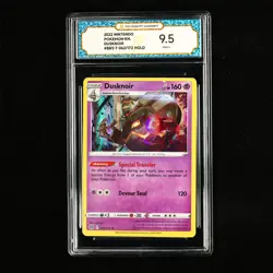 TQG 9.5 MINT+ 2022 Pokemon ENG Dusknoir F BRS 062/172 Holo - Image 2