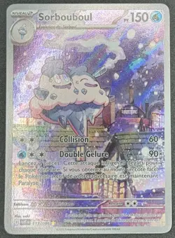 CARTE POKEMON SORBOUBOUL 113/086 🇫🇷 FR 🇫🇷 FLAMME BLANCHE - Image 1