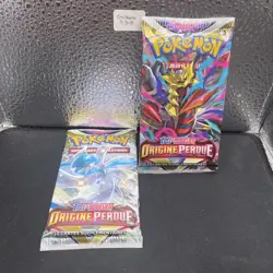 2 Boosters Pokemon E&B - Origine Perdue - Sortie De Display Scelle FR #10 - Image 1